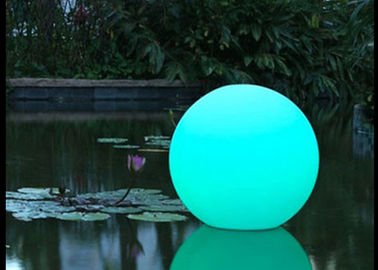 China Romantic Color Changing LED Glow Ball Lamp Rechargeable For Garden / Yard supplier