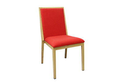 China 4 Legs Tiffany Chairs Wedding , Red Color Banquet Hall Chairs 10 Piece / Pack supplier