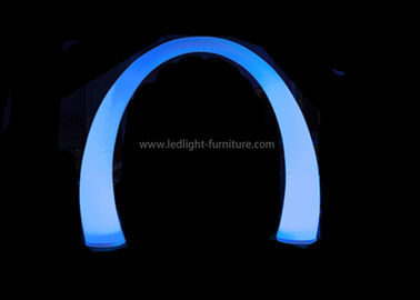 China Arch / Cone / Horn Inflatable LED Light Customized Logo Print With Remote Control supplier