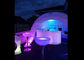 16 Colors Changing LED Inflatable Igloo Tent For Party Event / Business Show supplier