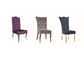 Mental And Fabric Material Wedding Furniture Rental Banquet Chairs With 4 Legs supplier